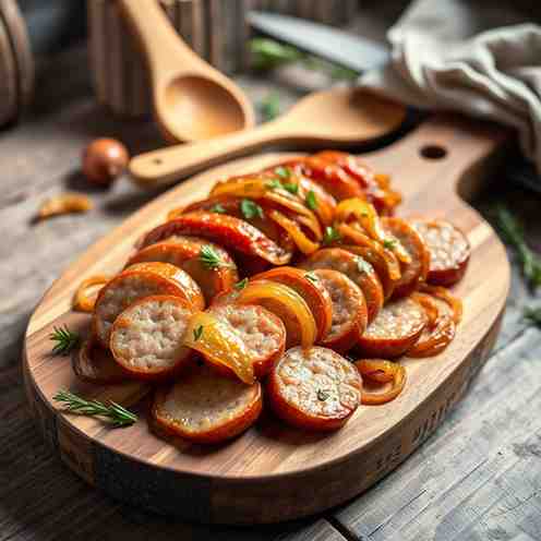 Kaszanka Recipe - Crispy Sausage and Onions Made Easy